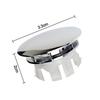 Solid Brass Sink Overflow Cap 22-25 Mm Round Sink Hole Overflow Cover For Bathroom Basin Blanking Cover Bathroom Accessories