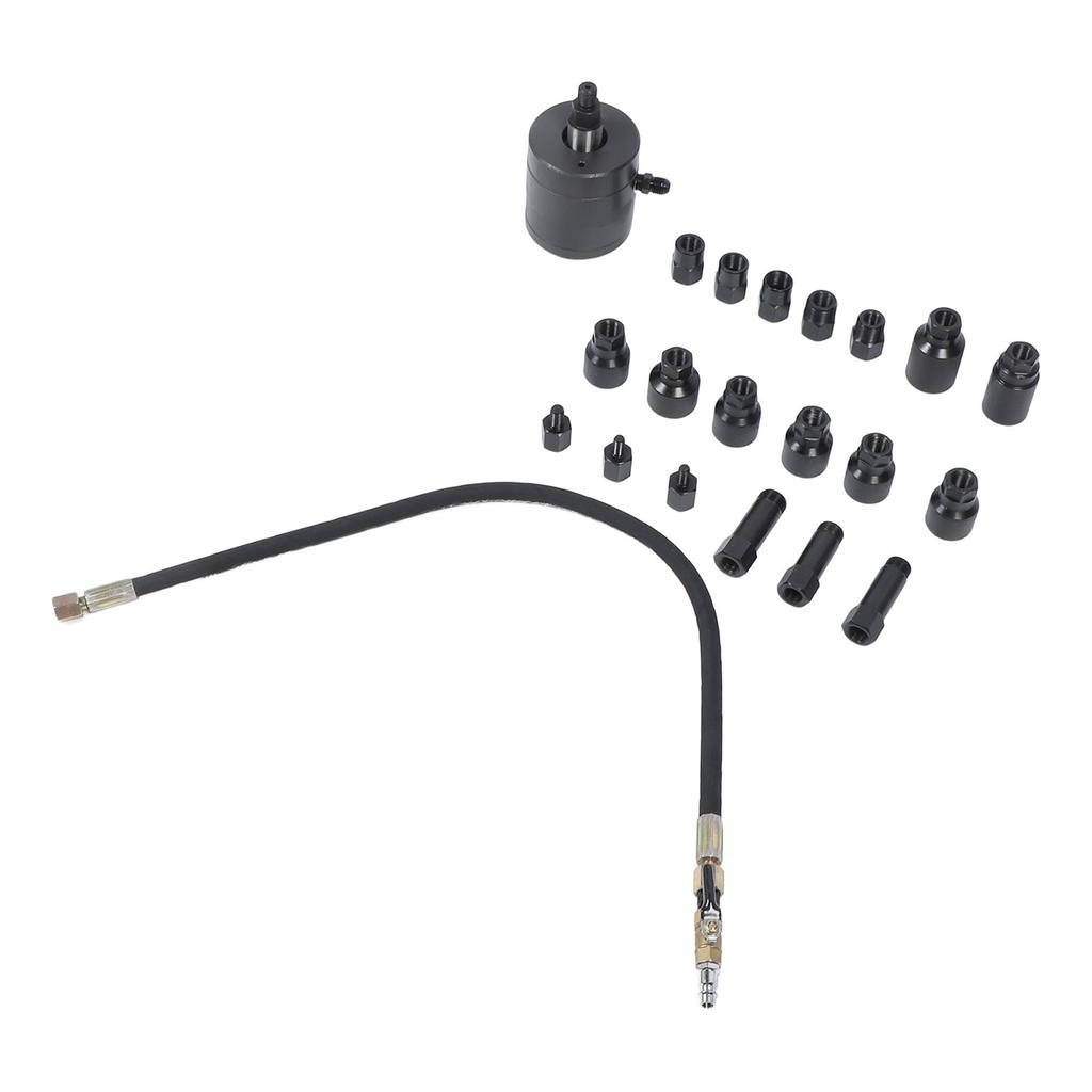 21PCS Diesel Injector Extractor Tool Metal Heavy Duty Rust Removal Pneumatic Diesel Injector Puller