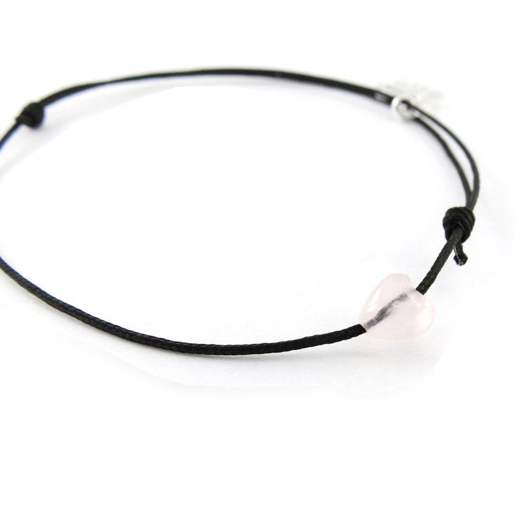 Les Trésors De Lily [J0828] - Silver Bracelet 'Clover' Black Silver - 10 Mm