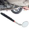 360 Retractable Telescopic Inspection Detection Lens Round Mirror Silver Pocket Clip New Car Tools Extend 7-1/4" To 30" DIY TOOL