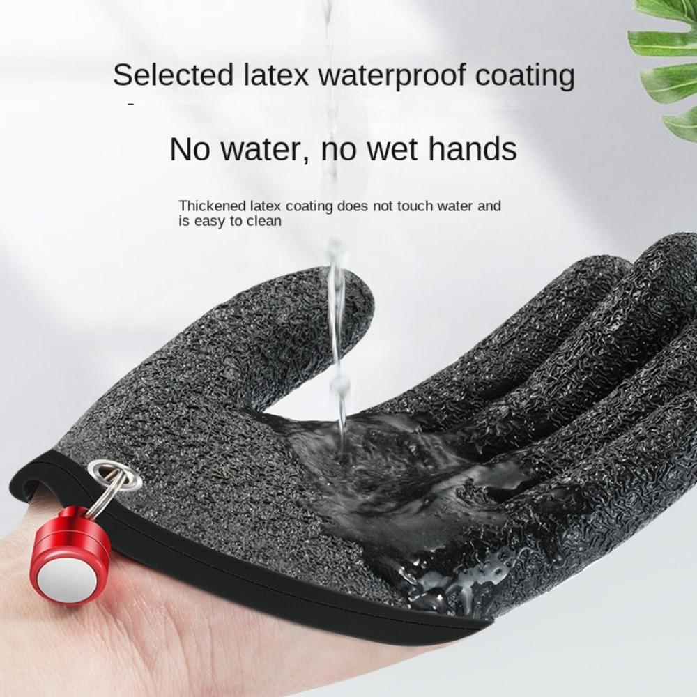 Fish Grab Work Cutproof Glove Anti-Slip Full Finger Glove Fish Catching Gloves Fisherman Protect