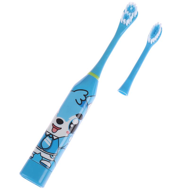 Детская электрическая зубная щетка Мультфильм Автоматическая ультразвуковая электрическая зубная щетка