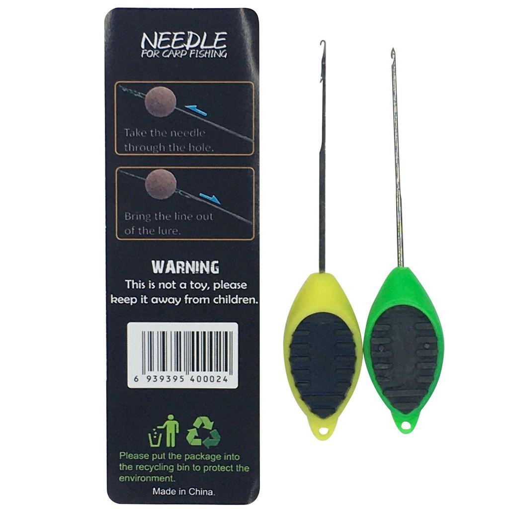 «Всепогодный набор инструментов для ловли европейского карпа»: Продеватель для наживки, игла для сверления, пряжка для узла с пластиковой ручкой"