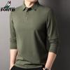 Мужская рубашка-поло FORTEI Business Casual из модала и шелка