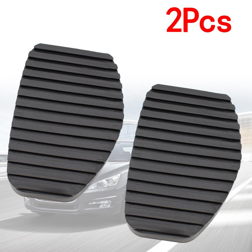 2Pcs Car Brake Pedal Rubber Pad Cover For Peugeot 306 405 406 407 508 Citroen Berlingo Picasso Car-styling Accessories 450412
