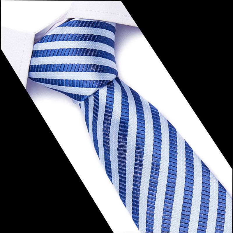 Мужское платье 7,5 см, повседневное деловое, полосатое, темно-синее, красное, полиэстер, галстук, костюм, магазин аксессуаров, свадьба