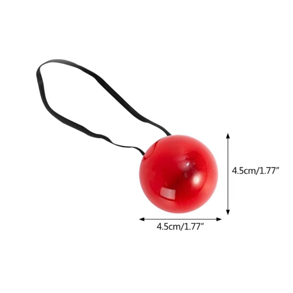 Stage Performances Clown Red Nose Dress-up Light Glowing Red Nose  Party Decoration