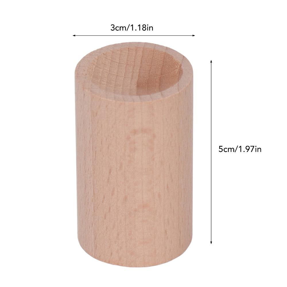 Small Essential Oil Diffuser Cylindrical Wood Aroma Diffuser Beech Wood Diffuser Bedroom Use