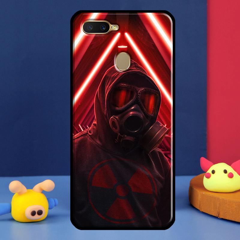 Ядерная Маска Противогаз Для Oppo A54 A57 S A78 A58 A98 A5 A9 A91 A15 A16 A17 A52 A72 A76 A96 A74 A94 A77 Чехол Для Телефона