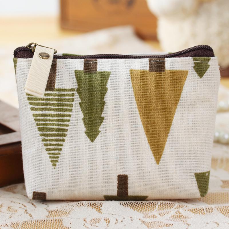 Ретро треугольный кошелек для монет цзунцзы - женская сумка для ключей