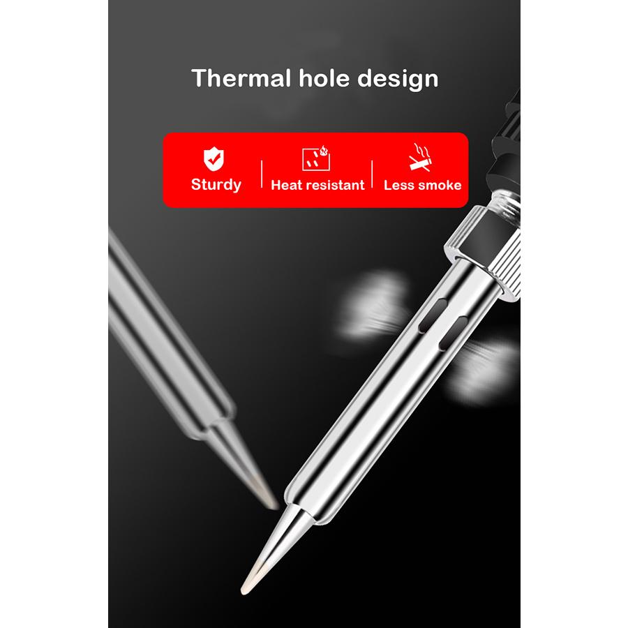 Электрический паяльник с регулируемой температурой, 110 В/220 В, 60 Вт, паяльник, профессиональный сварочный аппарат для олова, термокарандаш, сварочный инструмент для ремонта припоя