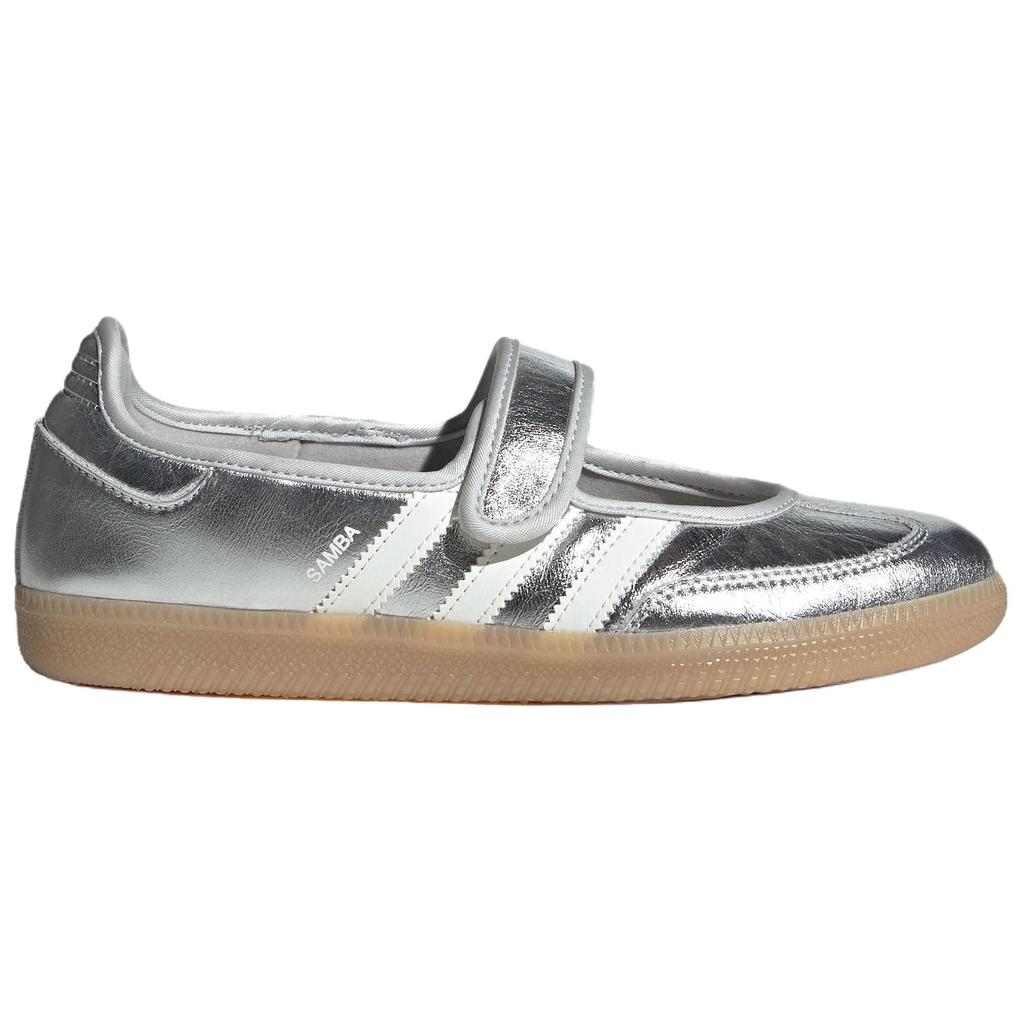Women's Sneakers adidas Wmns Samba Jane 'Silver Metallic Off White'
