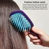 Wide Tooth Hollow Net Comb, Female Scalp Massage Comb, Hair Brush, Hollow Comb And Household Hair Dressing Tool
