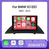 Android 14 для BMW X3 E83 2004 2005 20072008 2009 2010 2011 2012 Навигация GPS Авто CarPlay Радио Автомобильный мультимедийный видеоплеер