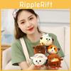 Plush Toy Puipui Cute Cartoon Girl Children Backpack Decorative Doll Pendant