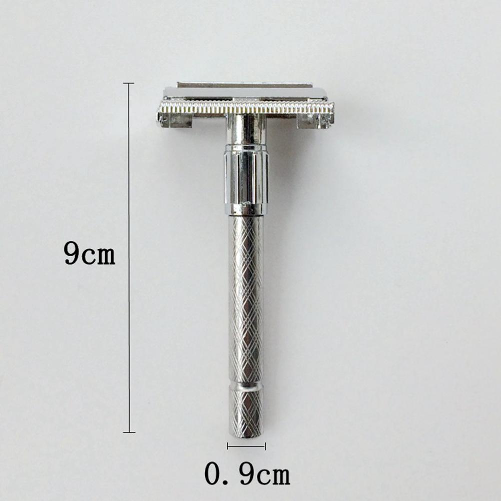 Life Is Beauty Мужская ручка держатель бритвы лезвие Двойное острое ручное длинное лезвие формирователь волос на лице