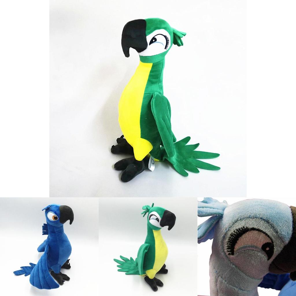 Soft And Cuddly 30cm Rio Movie Plush Toy Parrot Bird Stuffed Animal For Children