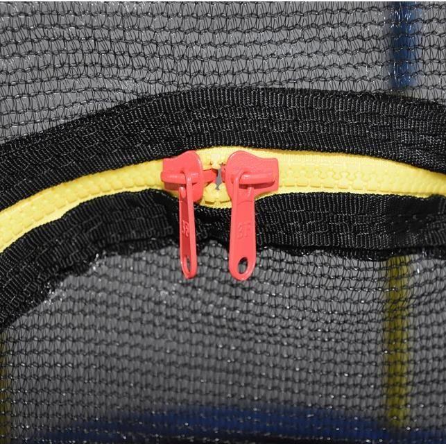 Trampoline - bleu - 140 cm - Métal - Rond - Extérieur