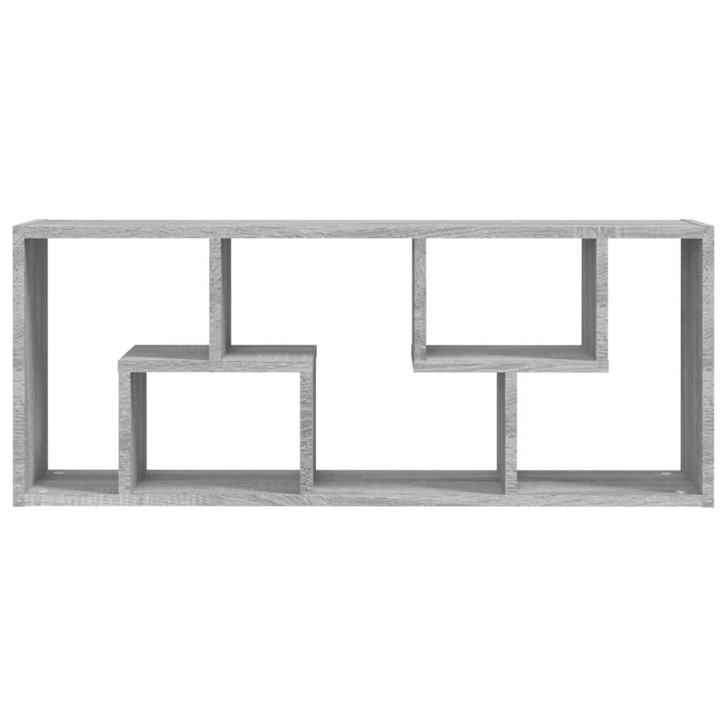 Kreatives unregelmäßiges Wandregal, Wanddekoration Ausstellungsregal, wandhängendes Aufbewahrungsregal, 36x16x90 cm