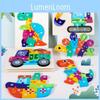 Wooden Dinosaur Children Number Puzzle Set For Brain Development Playtime And