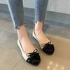 Spring Women's Ballet Flats Shoes Women's Shallow Slip-on Loafers Plus Size Bow-knot Casual Flat Shoes for Women Zapatos Mujer