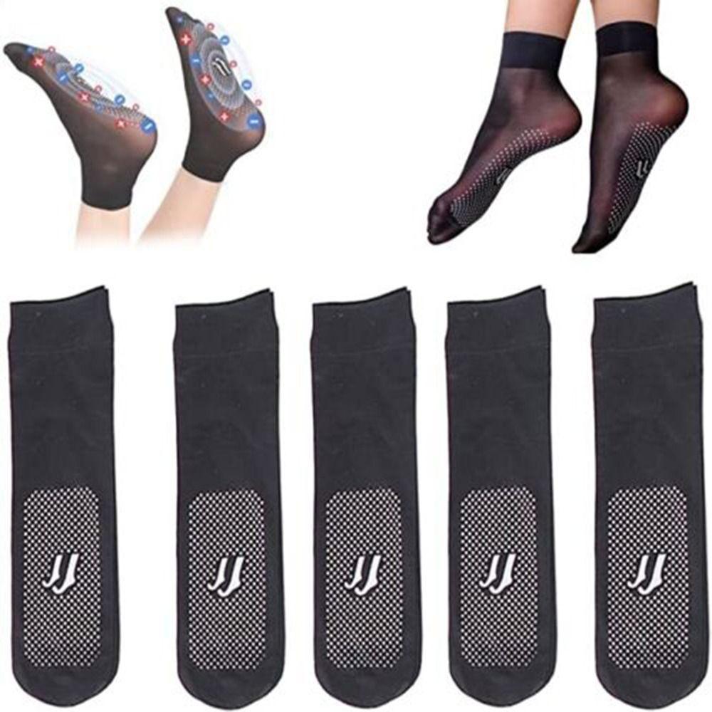 Носки с рукавами и практичным массажем для ног Турмалиновые ионные носки для коррекции фигуры Носки стретч Быстрое выведение токсинов