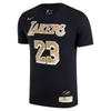 X NBA Select Series Los Angeles Lakers LeBron James 23 Comfortable Soft Crew Neck Short Sleeve T-Shirt Men Tops Black FV8846-010