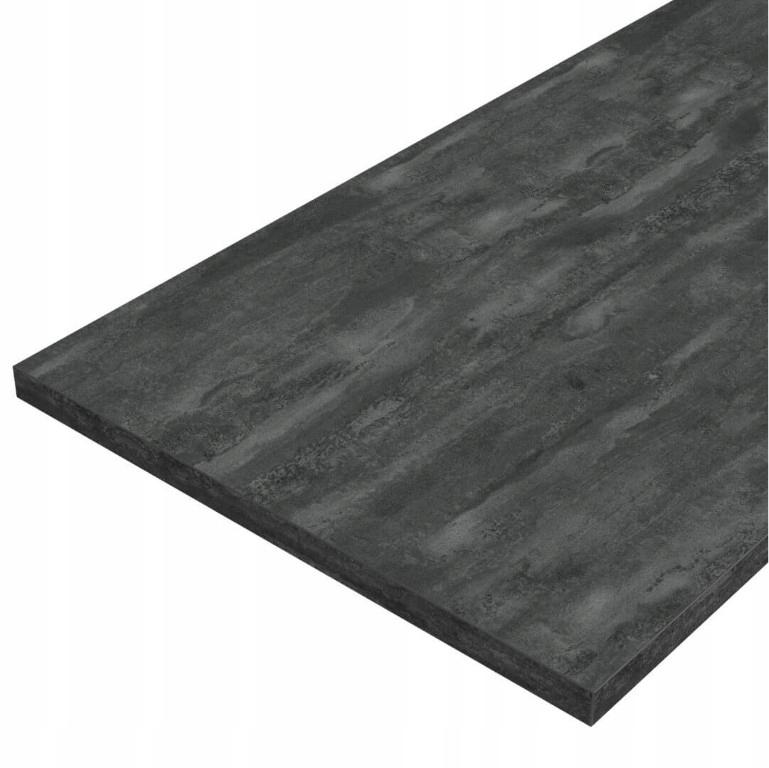 Zestaw szafka łazienkowa wisząca pod umywalkę z czarnym blatem 60x50x46cm Modus