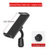 360° Rotating Phone Clip with Adjustable Angle, 1/4" to 3/8" Screw for Tripod, Ideal for Live Streaming
