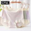 CFSC Women's Large Size Underwear Solid Color Print Underwear