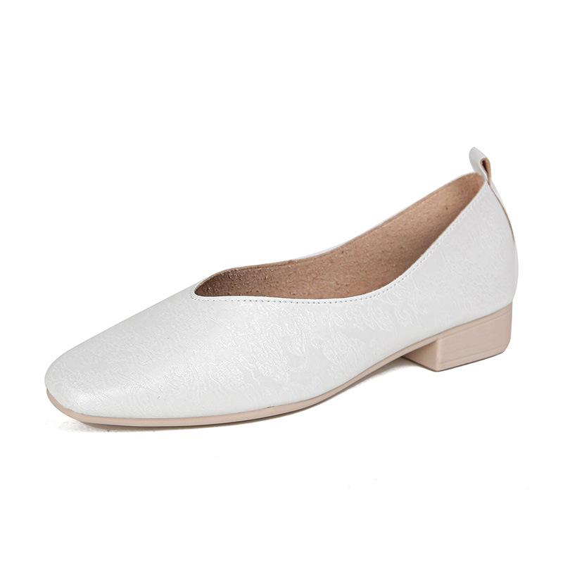 Модная женская летняя обувь с квадратным носком, золотисто-зеленые балетки, элегантные женские туфли Мэри Джейн с принтом и текстурой, повседневные туфли с пряжкой, большой размер 34-43