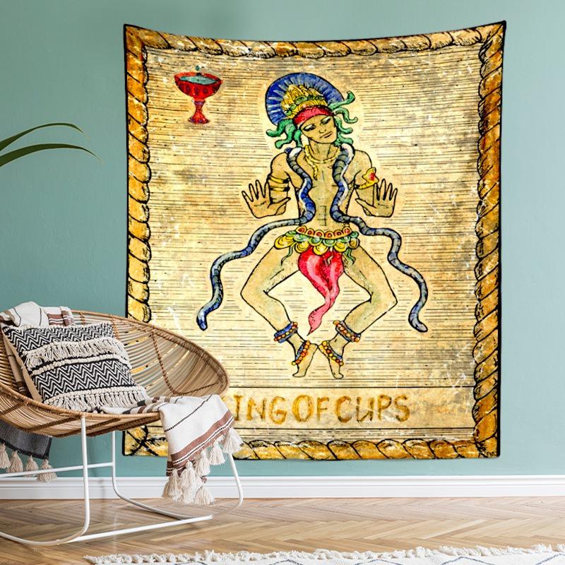 Ретро настенный узор гобелен украшение для дома гобелен офис гостиная гобелен