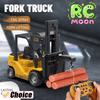 Remote Control Trucks Forklift 2.4G Children Toys Cars Toys For Boys Cranes Liftable Stunt Car Electric Vehicle For Kids Gifts