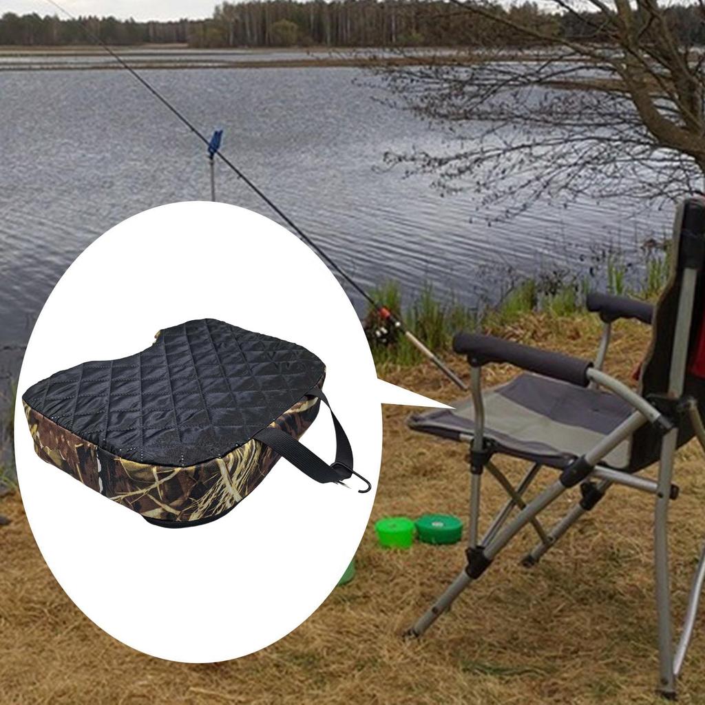 Hunting Seat Cushion Sit Mat Oxford Cloth Lightweight Portable Pad Camping Cushion for Park Fishing Playground Hiking Outdoor