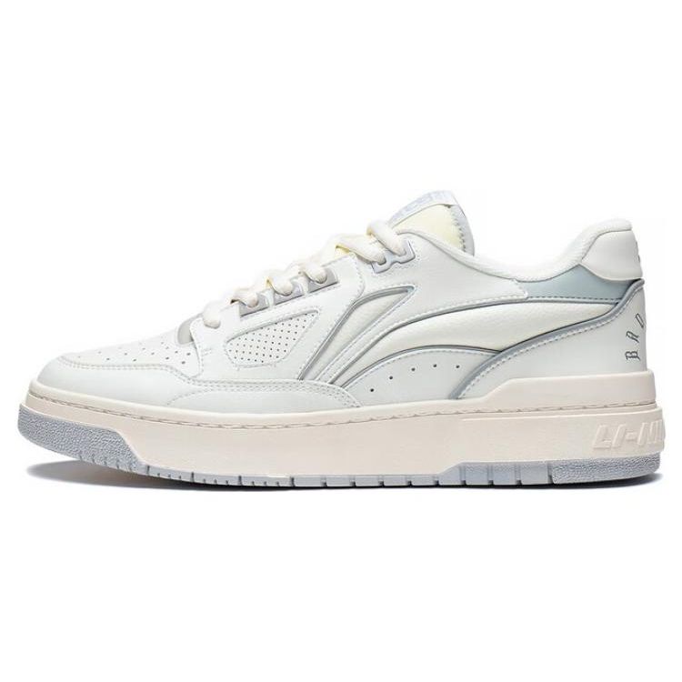 Баскетбольные кроссовки Li Ning Rookie 2 Durable Breathable Low-Touch Retro, мужские, белые, серые, ABCT011-2