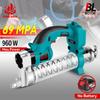 10000PSL Cordless Rechargeable Electric Grease Machine High Pressure Car Lubricating Oil Tool For Makita 18v Battery