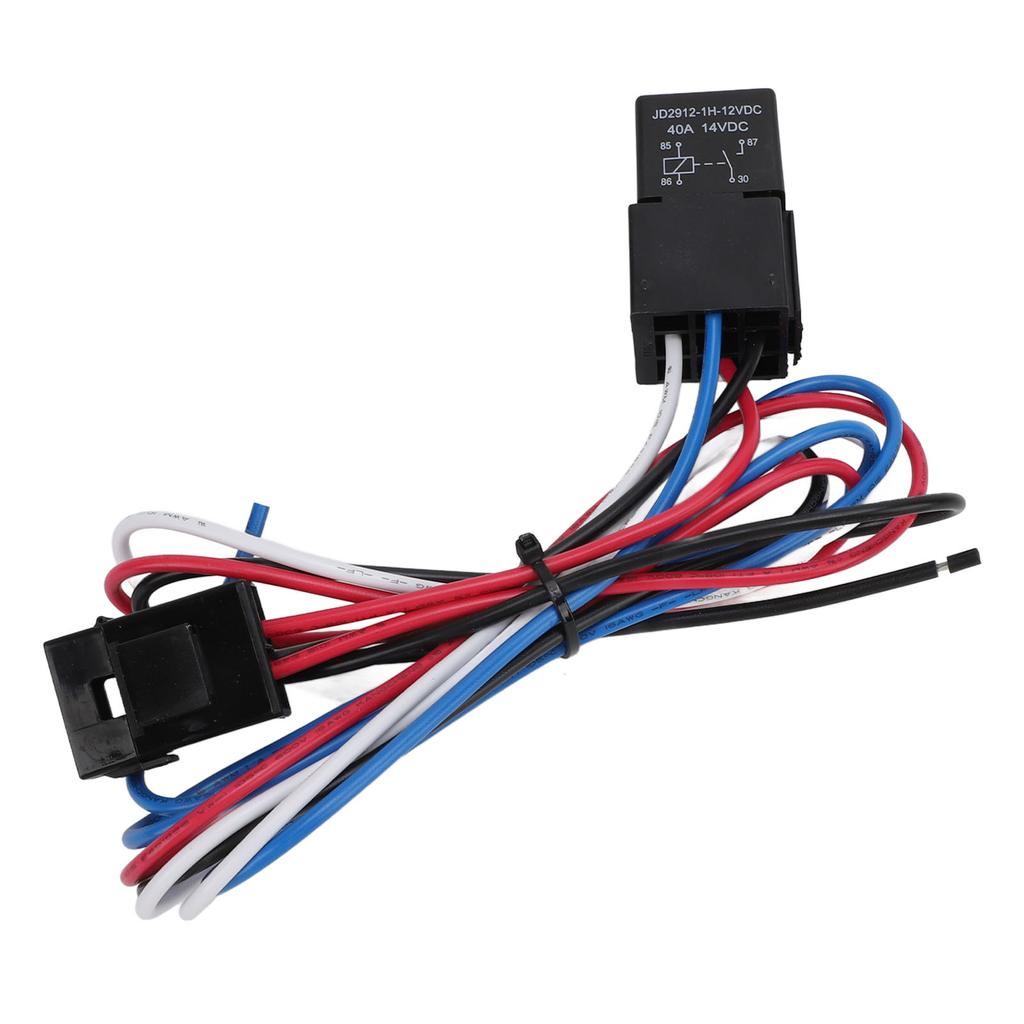 Комплект термостата электрического вентилятора охлаждения 175–185 градусов Фаренгейта 40 А резьба NPT 3/8 дюйма комплект реле проводки электрического вентилятора для