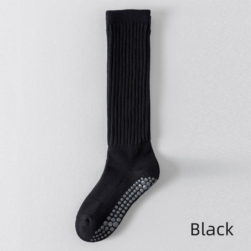 Solid Color Pilates Socks Cotton Dot Non-slip Socks Breathable Ankle Socks Women