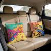 Comic Cartoon Dogmans Cushion Cover Short plush pillowcase for bed sofa carwashable