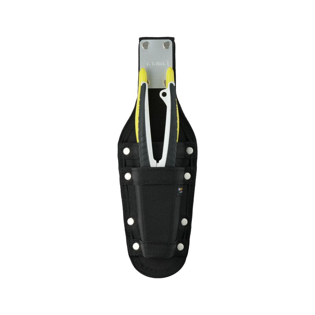 Tajima Sef System 2-Pocket Tool Holder Cordura Nylon Pouch SFKSNC-P2 Durable Work Belt Organizer