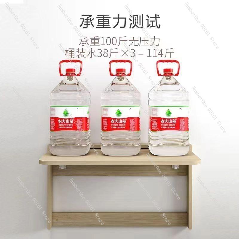 Настенная складная столешница, Компактный стол для компьютера из массива дерева для маленьких квартир, Детский письменный стол для учебы