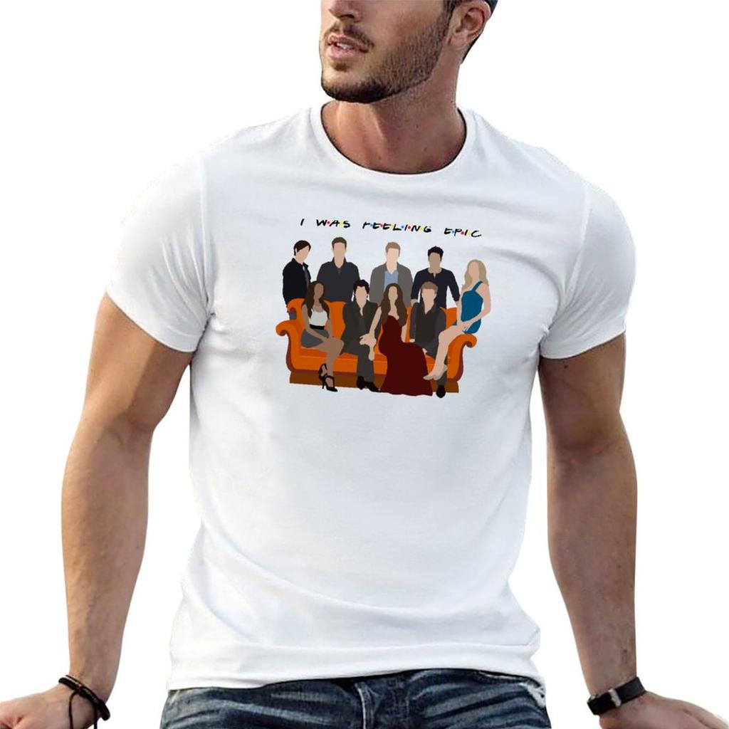 I was feeling epic salvatore sticker T-Shirt t shirts for man graphic funny man t shirts cotton