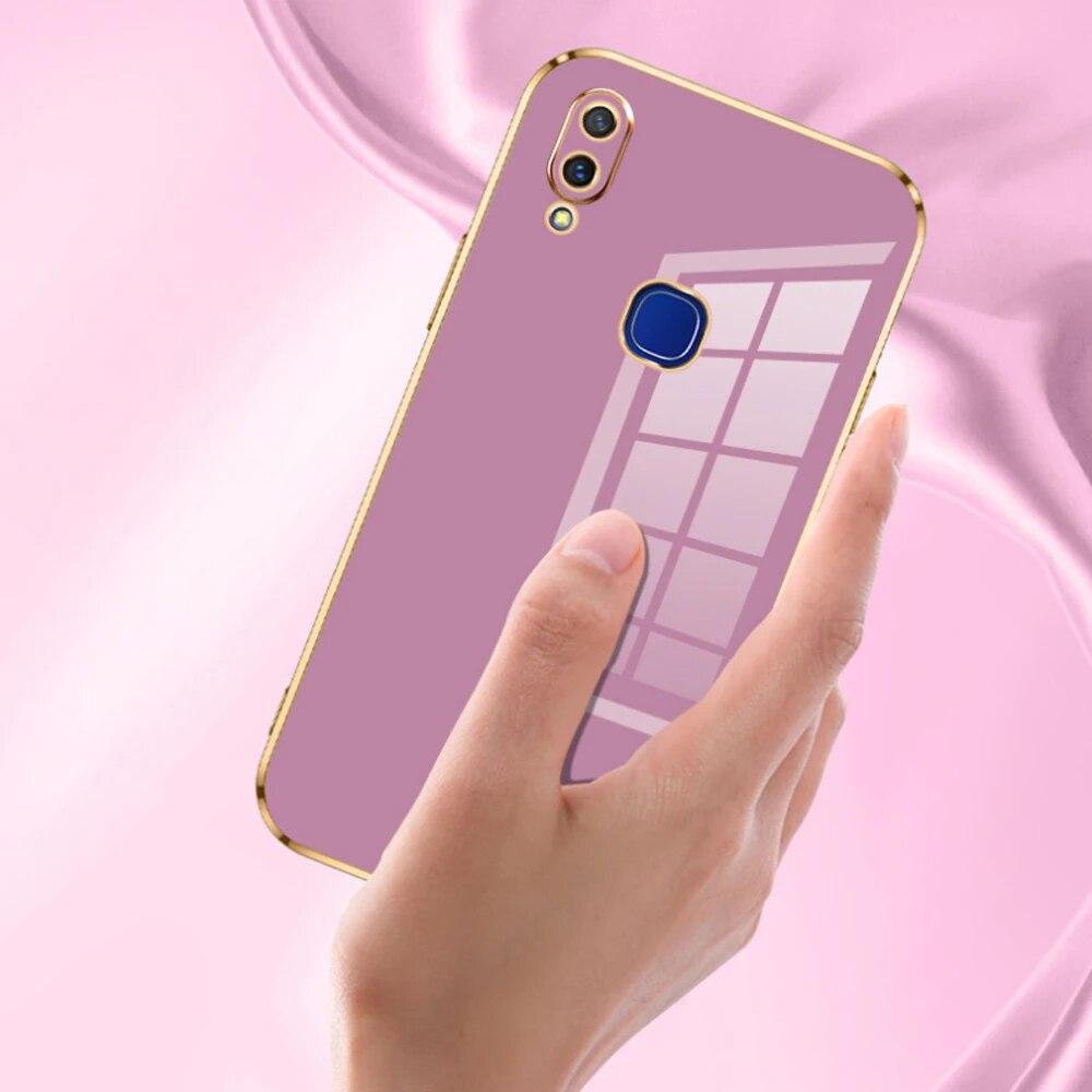 Чехол для vivo Y11 2019 vivo Y11 2019, чехол для телефона vivo Y11 2019 1906, роскошные противоударные силиконовые чехлы с квадратным покрытием