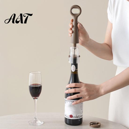 Convenient Beverage Opener Air Pressure Wine Bottle Opener, with Stainless Steel Spiral And Ergonomic Handle, Easy Operation for Novices 2 in