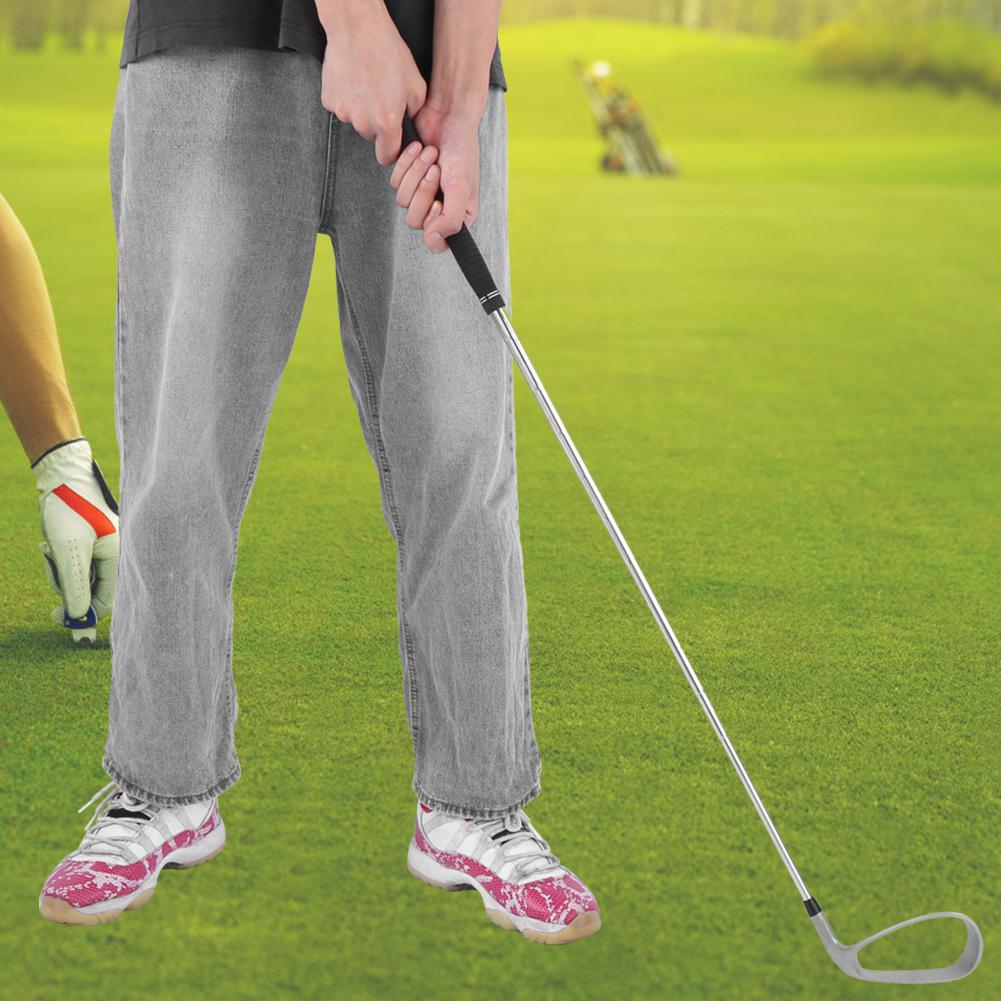 Портативный Легкий Тренажер для Помощи в Гольф-Свинге из Нержавеющей Стали Хорошая Палка-Стержень для Практики Ударов