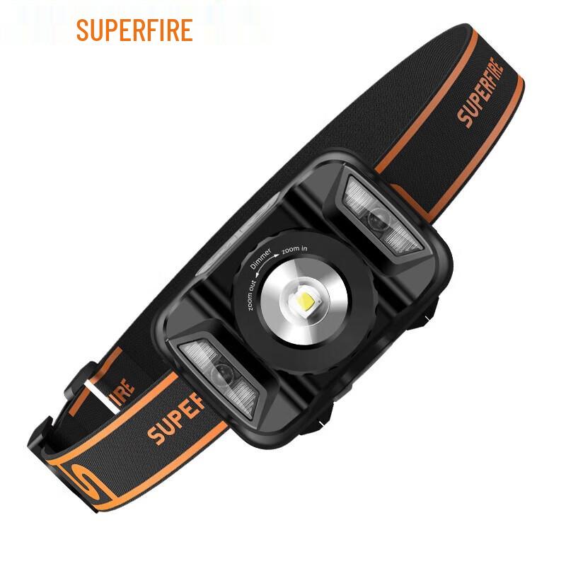 SupFire Перезаряжаемый светодиодный налобный фонарь HL18