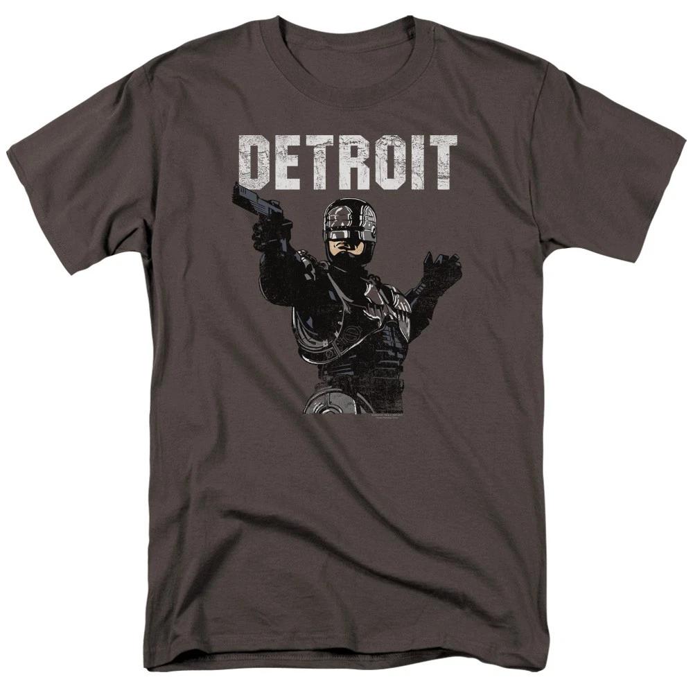 Robocop - Detroit -  Unisex Short Sleeve Children's T-shirt - Gray