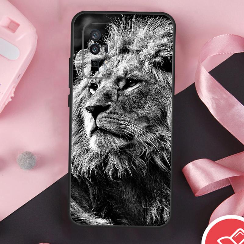 Чехол Животное Леопард Тигр Лев Для Xiaomi 13 14 Ultra 11T 12T 13T Pro 12 Lite POCO X6 Pro F5 M6 X5 X3 F3 M5s F6 Чехол