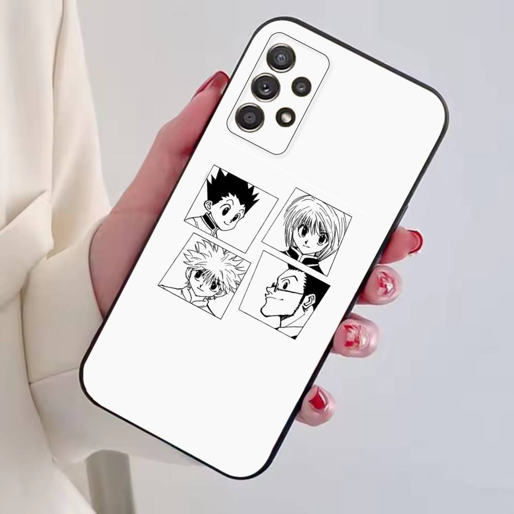 Hunter X Hunter Japanese Manga Phone Case Black Silicone Soft For Samsung S25,S24,S21,S22,S23,S30,Ultra,S20,Plus,Fe,Lite