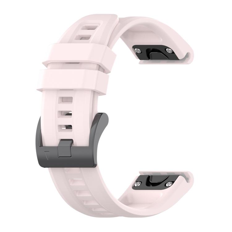 Силиконовый спортивный ремешок для часов Garmin Fenix 7X 26 мм, однотонный